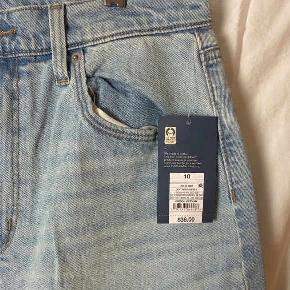 Universal Thread Sky Blue A-Line Denim Skirt - Picture 7 of 9